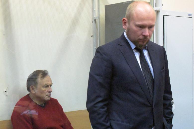 Александр Почуев со своим подзащитным