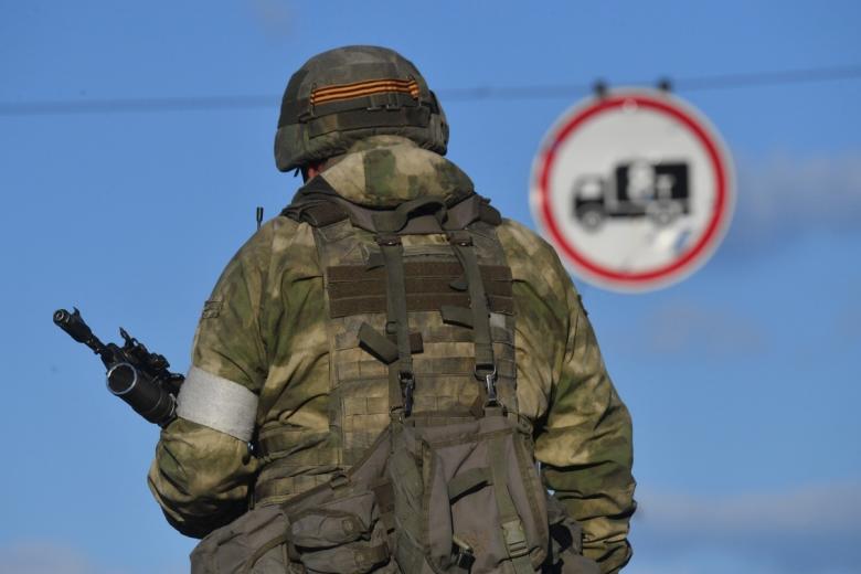 Военнослужащий НМ ДНР
