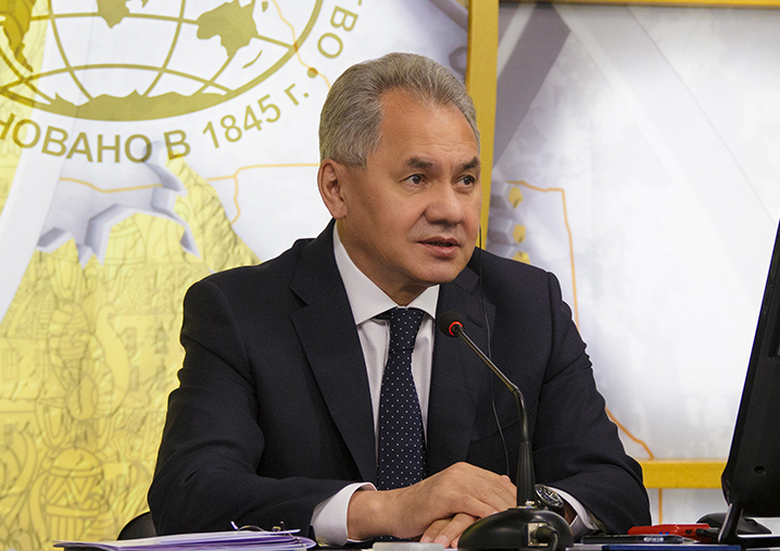 Министр обороны РФ Сергей Шойгу