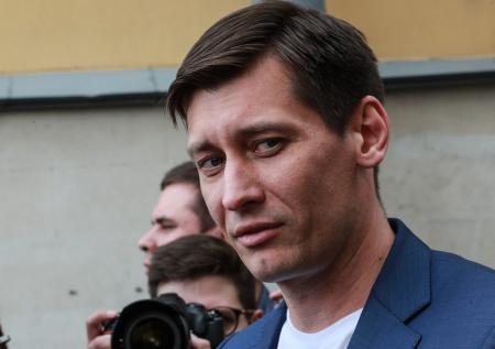 Гудков напал на журналистов в Домодедово