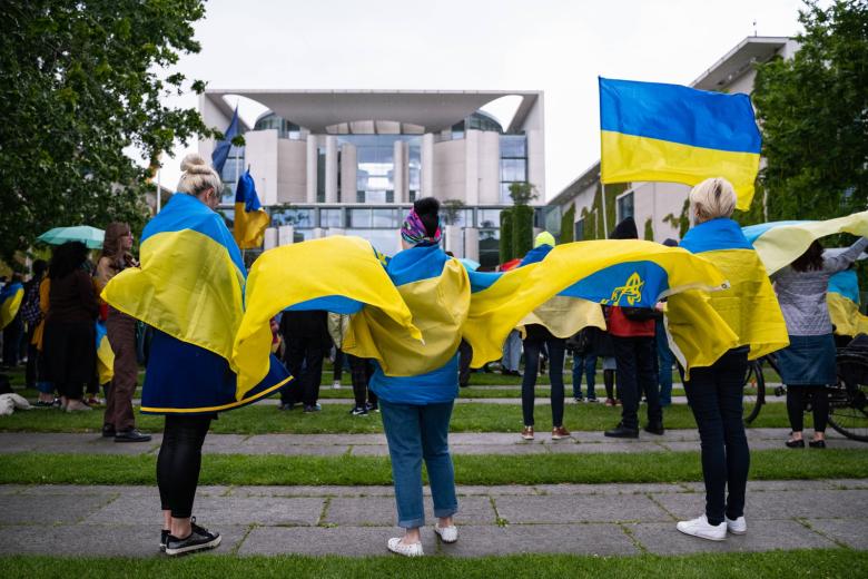 Украинские беженцы в Европе