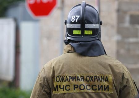 Спасатели вызволили кошку из слива в Новосибирске
