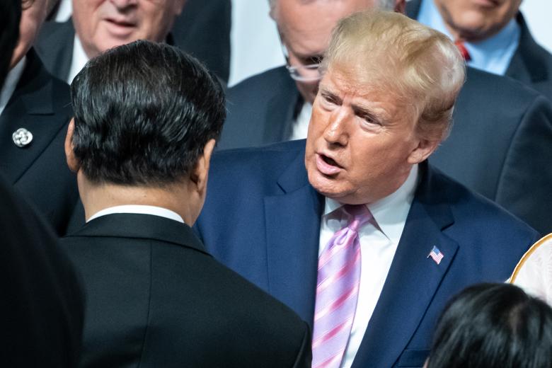 Дональд Трамп и Си Цзиньпин