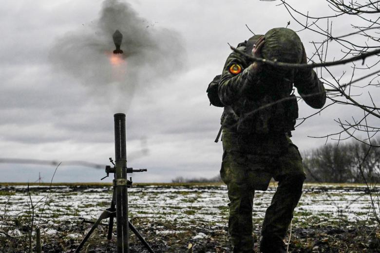 Военнослужащий ВС РФ в зоне СВО