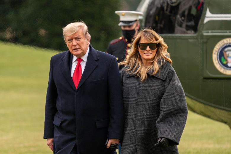 Дональд и Мелания Трамп