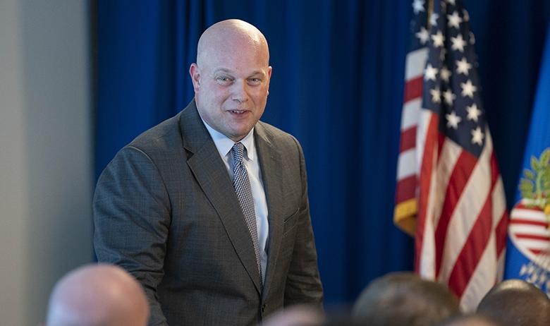 Исполняющий обязанности генерального прокурора США Мэттью Уитакер