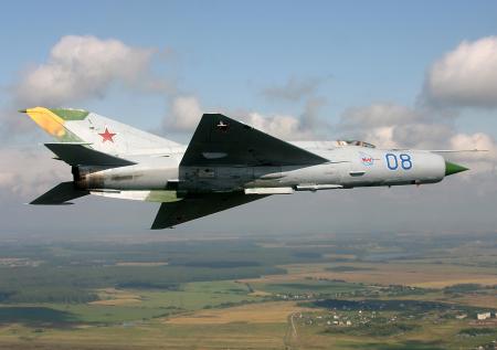 Сербский МиГ-21 разбился на западе страны