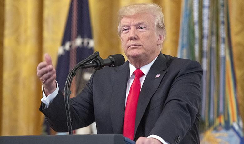 Президент США Дональд Трамп