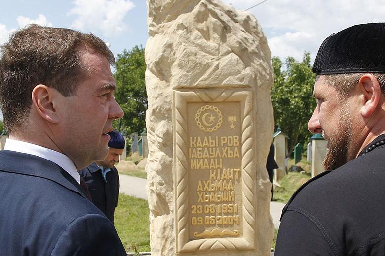 Дмитрий Медведев и Рамзан Кадыров 