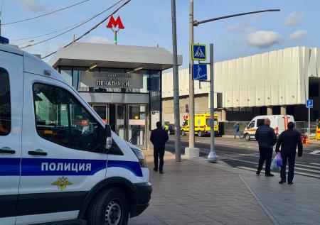 Названа причина столкновения поездов на станции «Печатники»