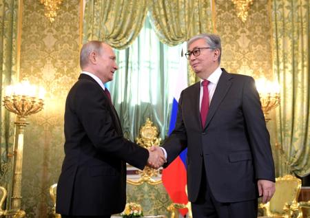 Названа дата встречи Путина с Токаевым в Астане