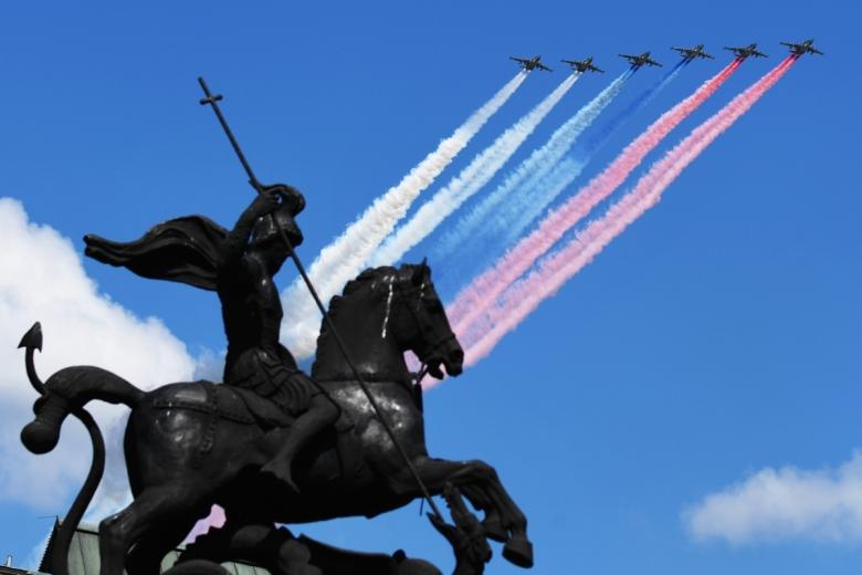 Памятник Георгию Победоносцу в Москве