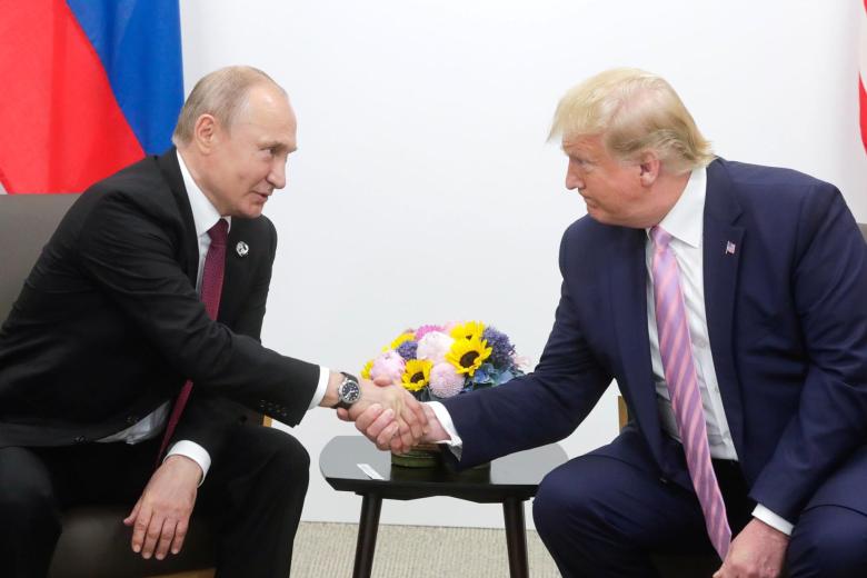 Владимир Путин и Дональд Трамп