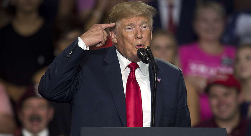 Президент США Дональд Трамп
