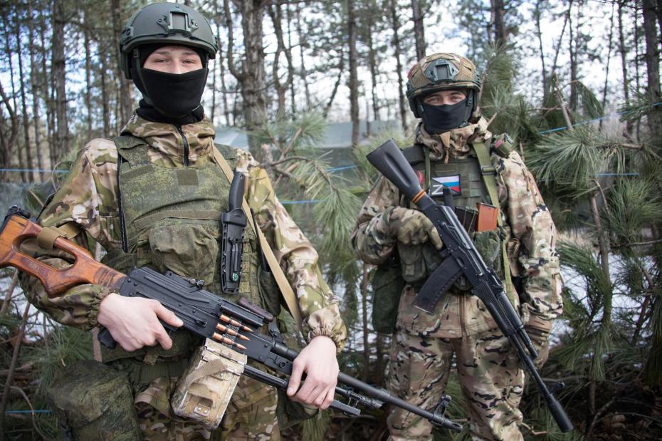 Военнослужащий ВС РФ в зоне СВО