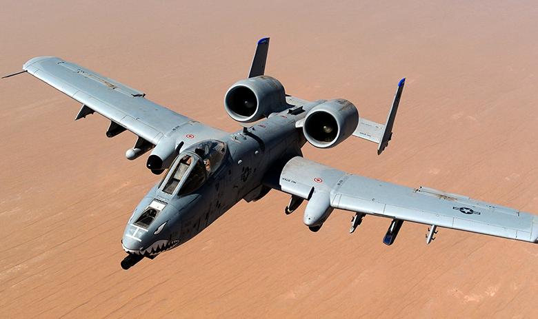 Американский двухдвигательный штурмовик A-10