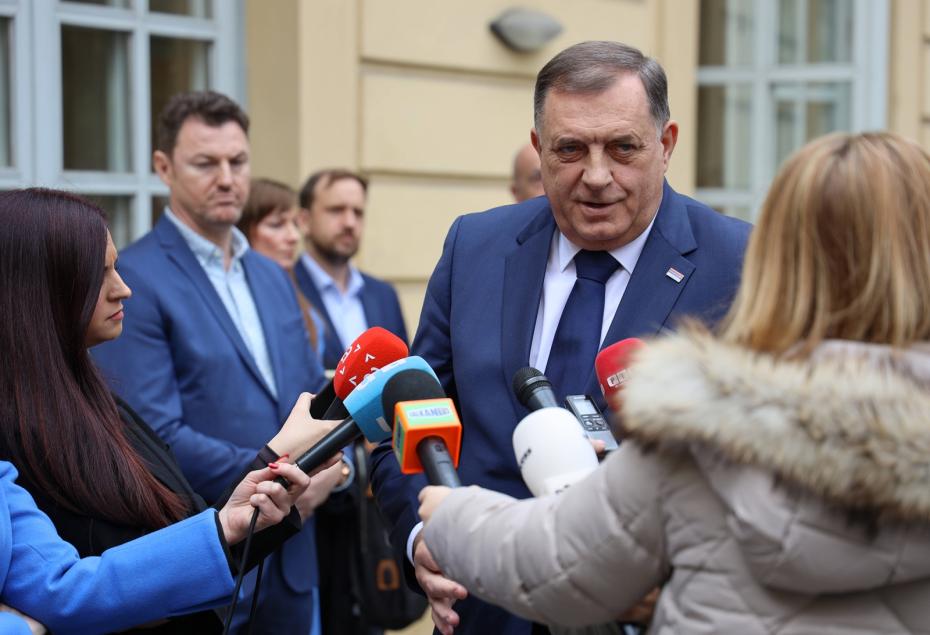 Лидер Республики Сербской Милорад Додик