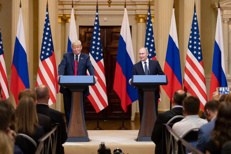 Дональд Трамп и Владимир Путин