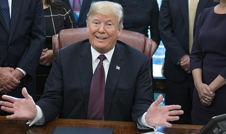 Президент США Дональд Трамп