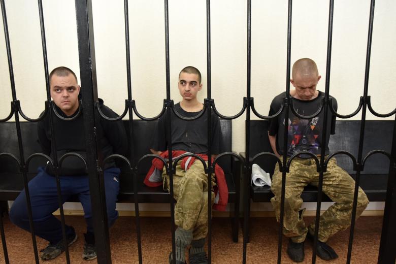 Оглашение приговора Верховного суда ДНР по делу иностранных наемников