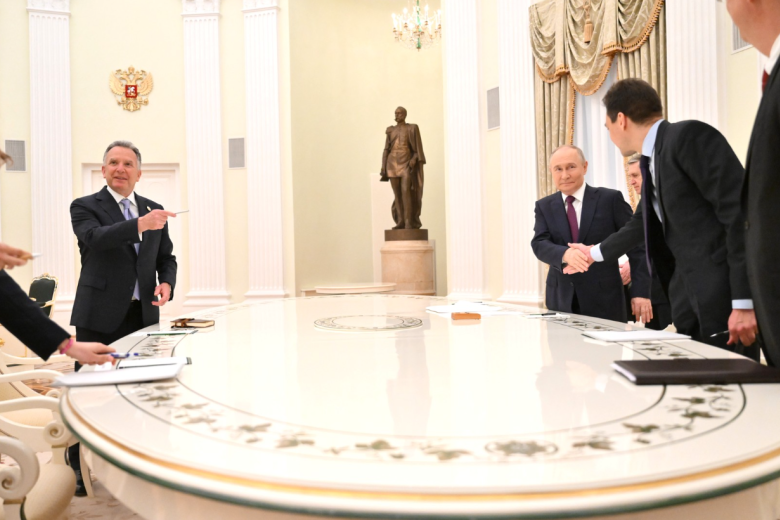 Стив Уиткофф и Владимир Путин