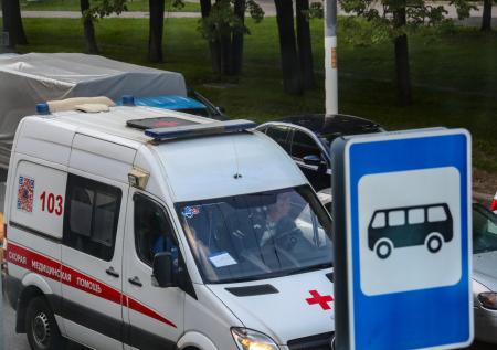 Массовое ДТП произошло на юге Москвы