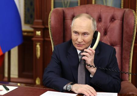В Кремле назвали три основных вопроса, которые обсудили Путин и Эрдоган