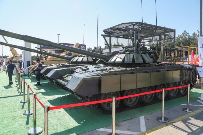 Модернезированный танк Т-72