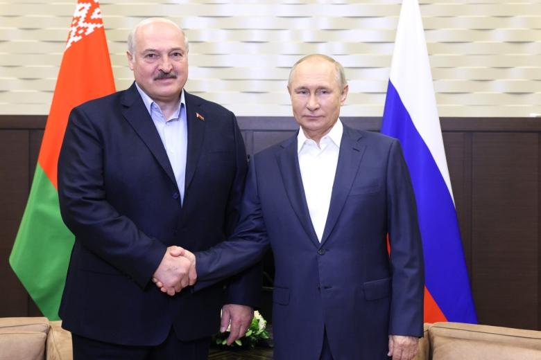 Александр Лукашенко и Владимир Путин