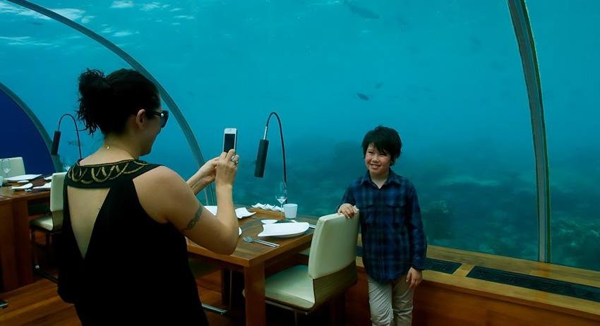 Ресторан Ithaa Undersea Restaurant