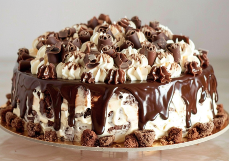 Новогодний десерт с пролетарским уклоном: торт «Графские развалины»