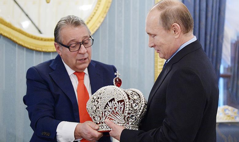 Геннадий Хазанов и президент РФ Владимир Путин