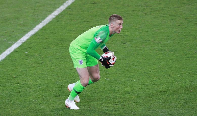 Вратарь «Эвертона» Джордан Пикфорд