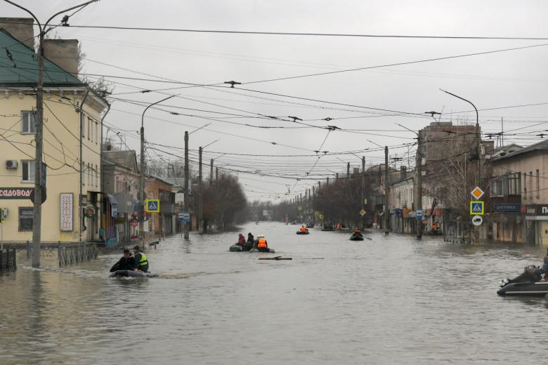 Паводок в Орске