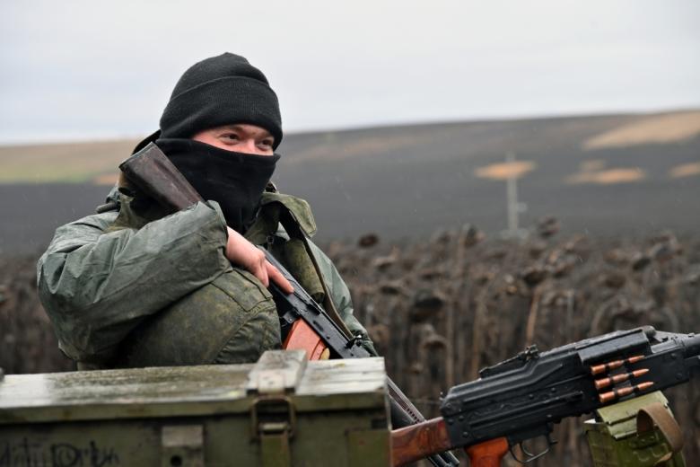 Военнослужащий Народной милиции ЛНР