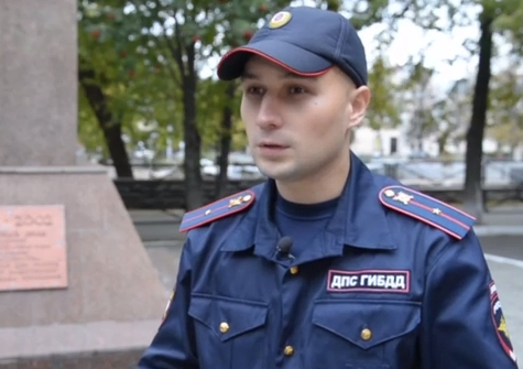 Младший лейтенант ДПС Константин Калинин