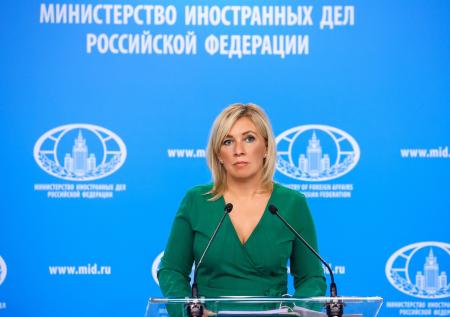 Захарова высмеяла Науседу за слова о «брачном договоре» между Литвой и ФРГ