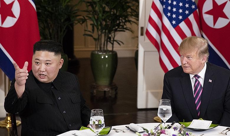  Ким Чен Ын и Дональд Трамп