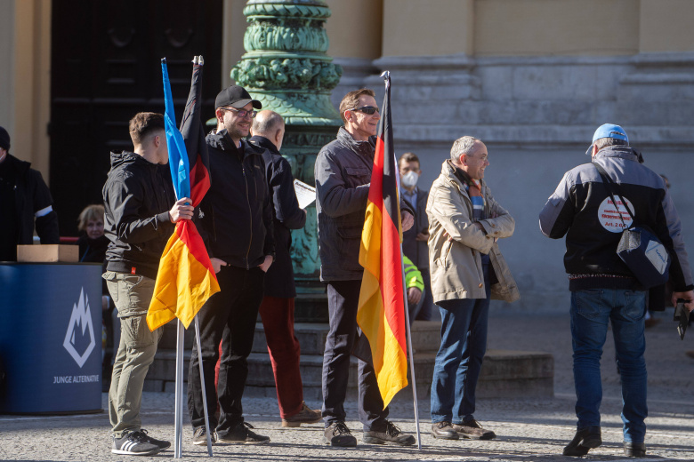 Митинг в Мюнхене