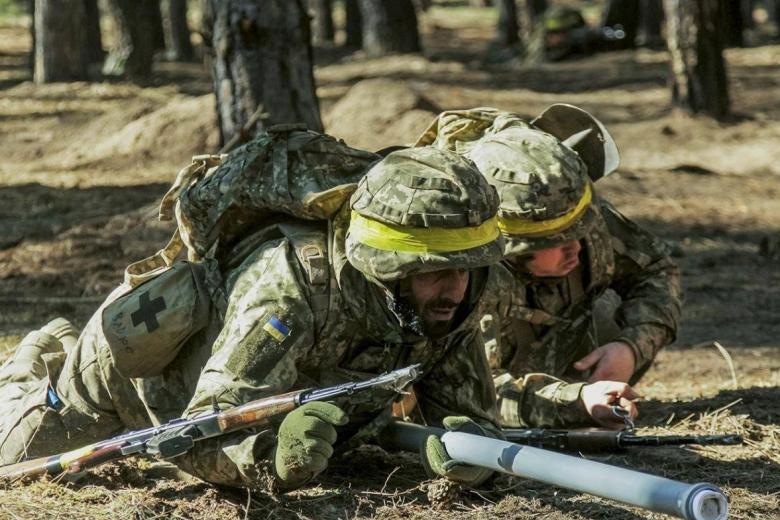 Военнослужащие ВСУ
