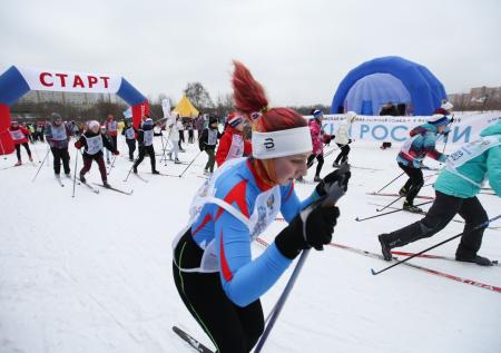 «Лыжня России» перенесена из-за отсутствия снега в более 30 регионах