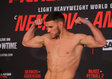 Бой Немкова и Андерсона за титул чемпиона Bellator признан несостоявшимся