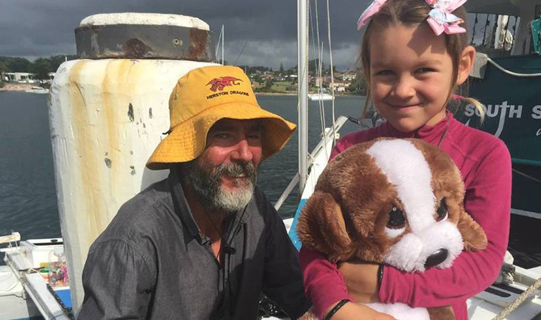 Алан Лэнгдон и его дочь Кей