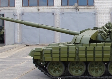 Т-72УА1 с зенитным ДШК