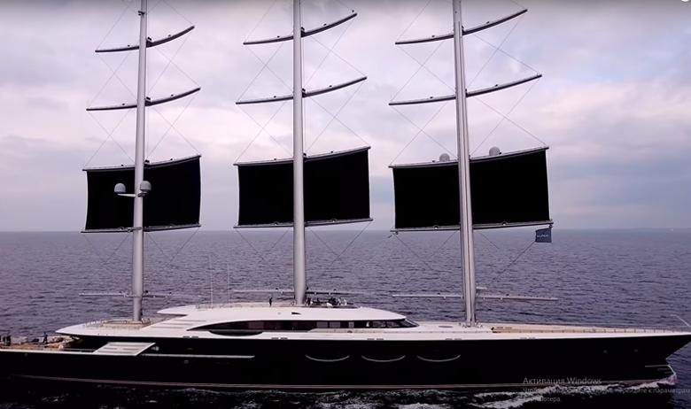 Парусная суперяхта «Чёрная жемчужина» (Black Pearl)