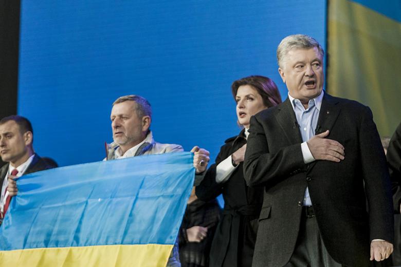 Президент Украины Пётр Порошенко (справа)