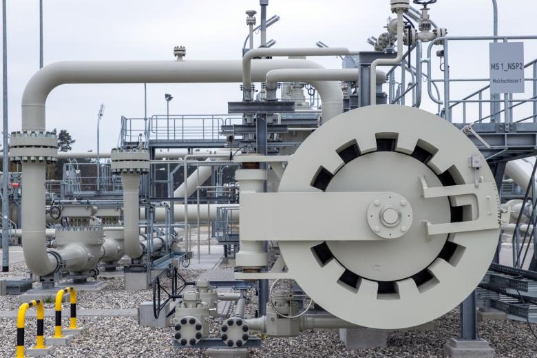 Объекты на территории газораспределительного центра магистрального газопровода «Северный поток — 2»
