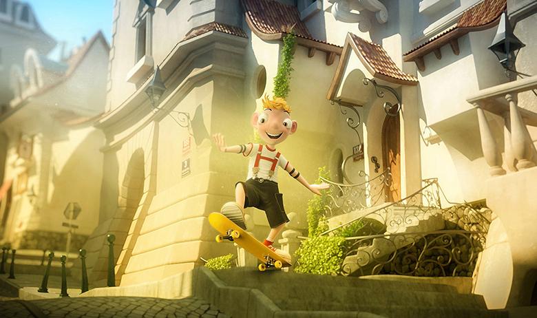 Кадр из фильма «Гурвинек. Волшебная игра»