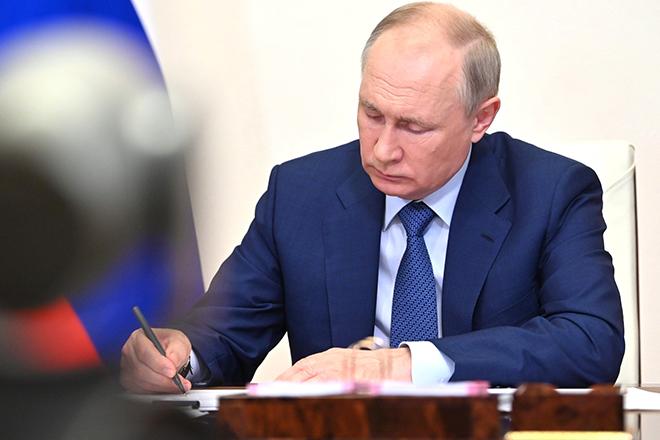 Президент РФ Владимир Путин