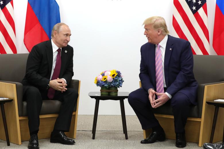 Владимир Путин и Дональд Трамп